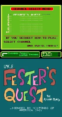 PlayChoice-10: Uncle Fester's Quest - The Addams Family